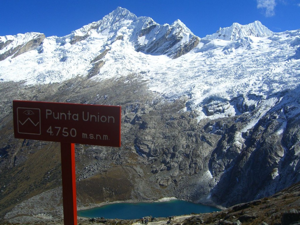Cordillera Blanca en Perú