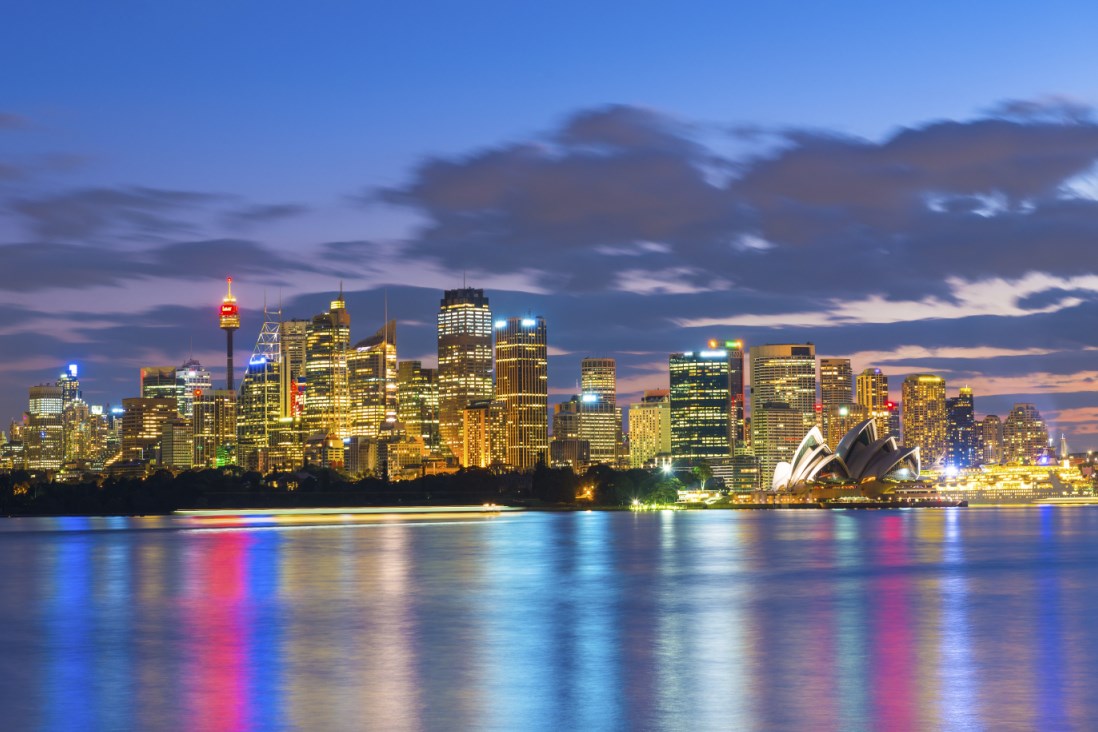 Vista panorámica de Sydney
