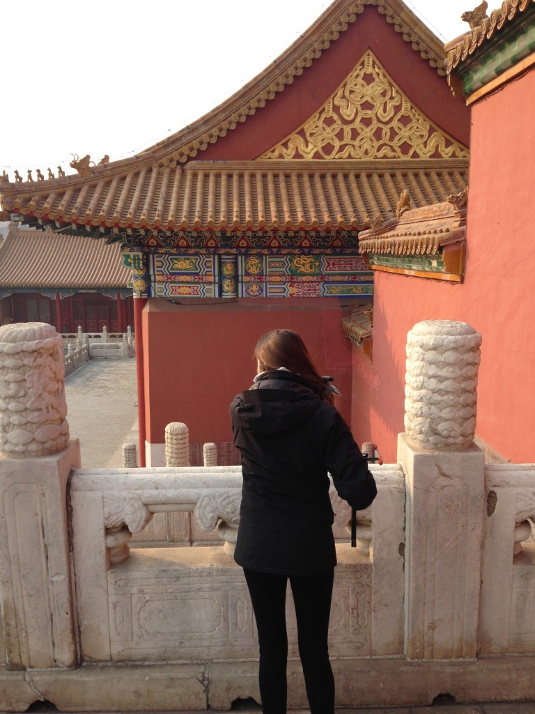 Fernanda en la Ciudad Prohibida de Pekín