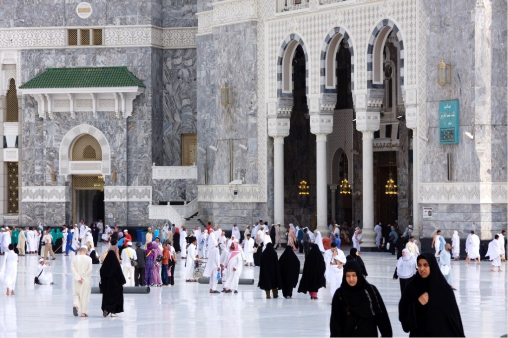 Mezquita Masjid al-Haram, en La Meca