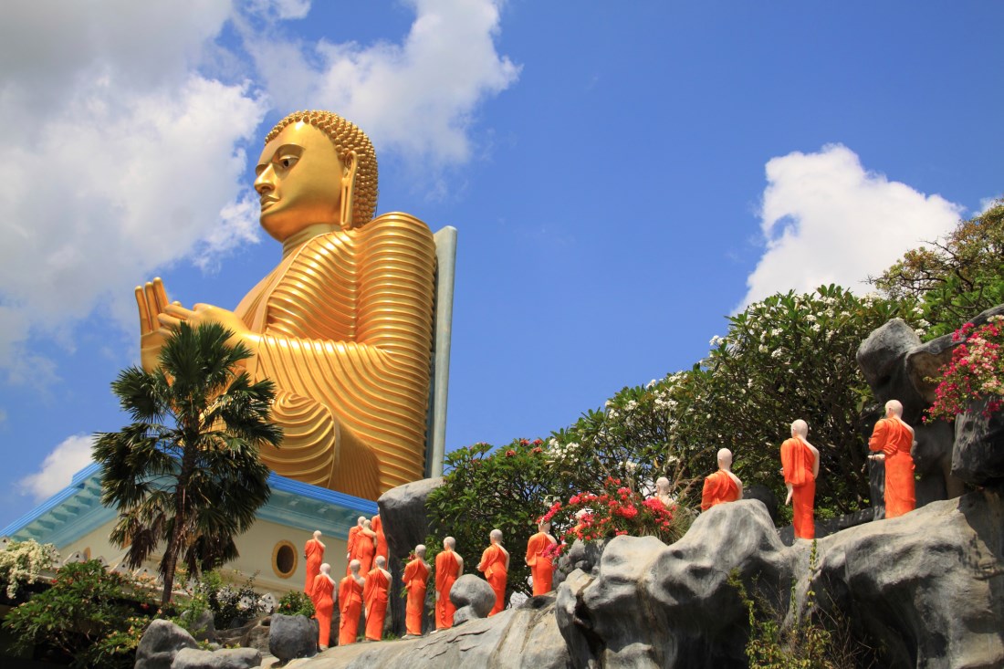 Buda de Oro en Dambulla