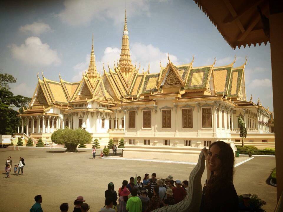 Palacio Real de Phnom Penh en Camboya