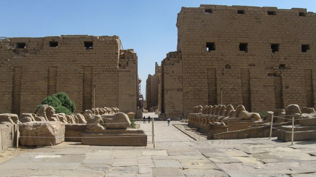 Templo de Karnak en Egipto