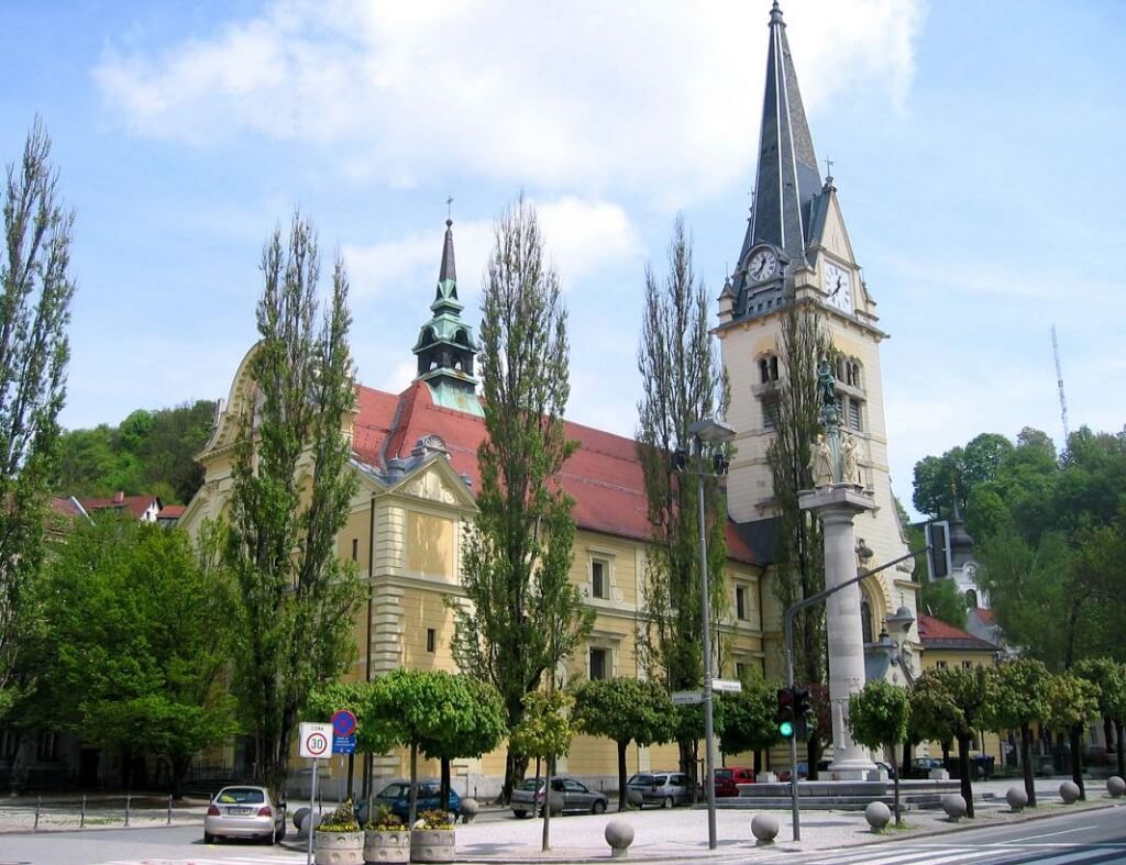Iglesia en Ljubljana