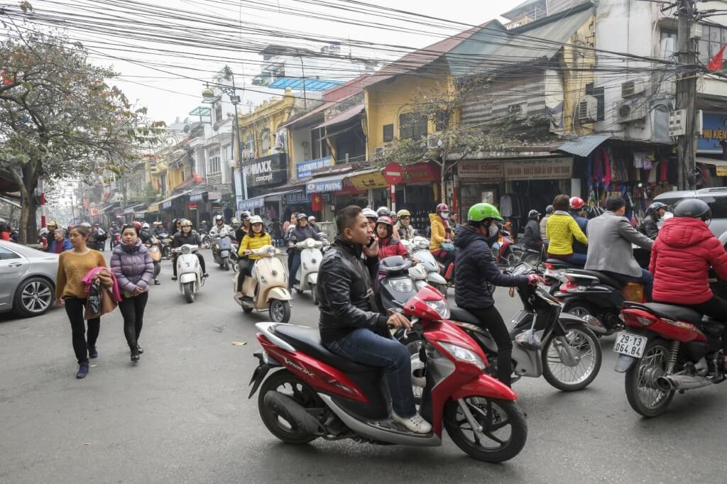 Calle en Hanoi