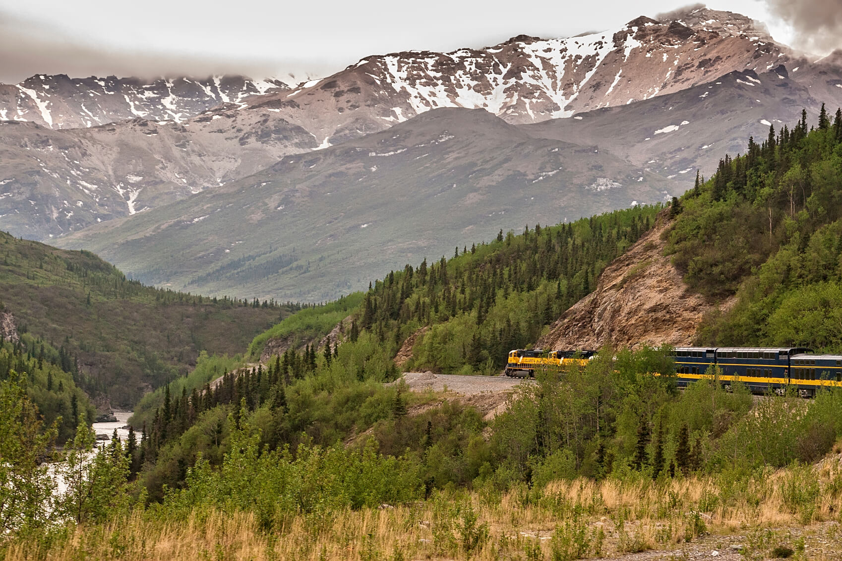 Tren Denali Star en Alaska