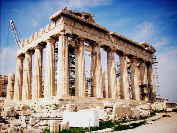 Partenón en Atenas, Grecia