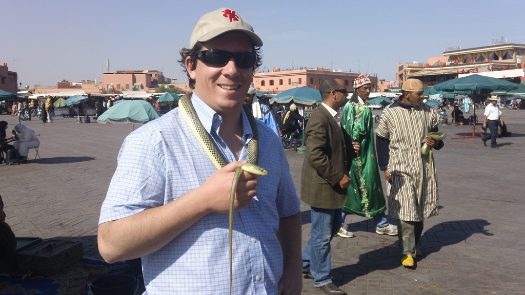 Serpiente en Marruecos