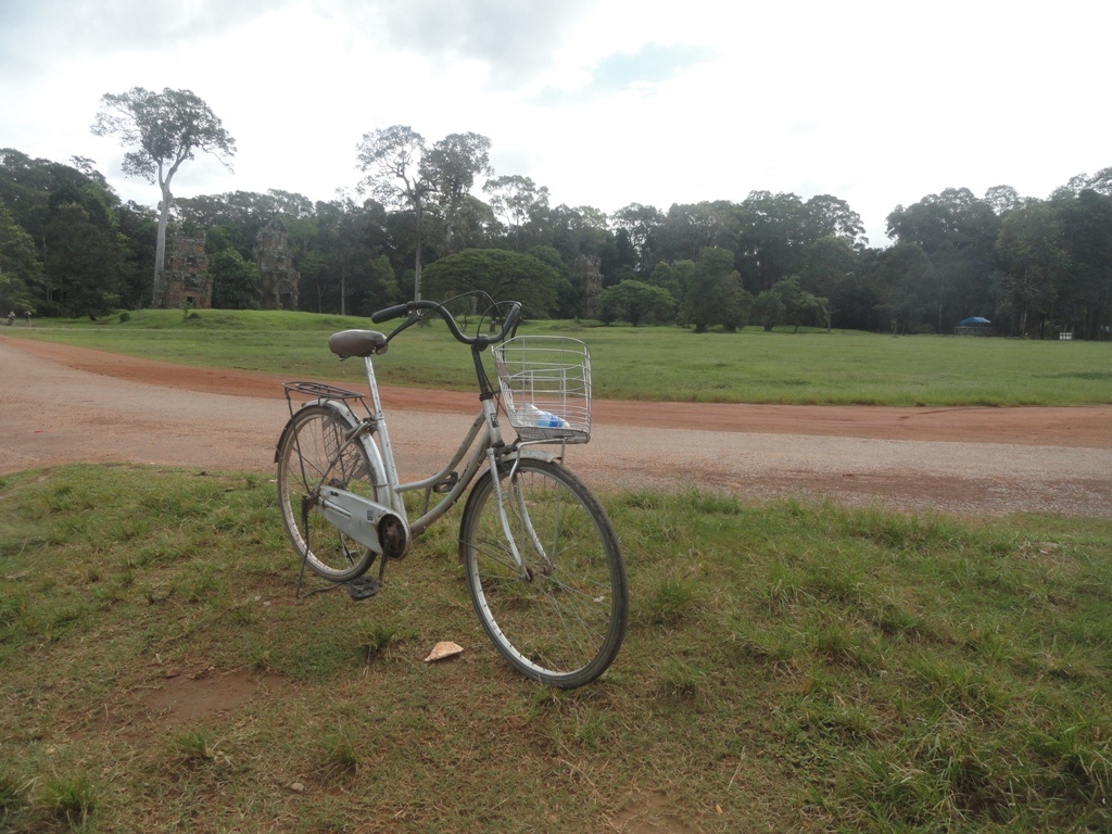 Bicicleta en Angkor