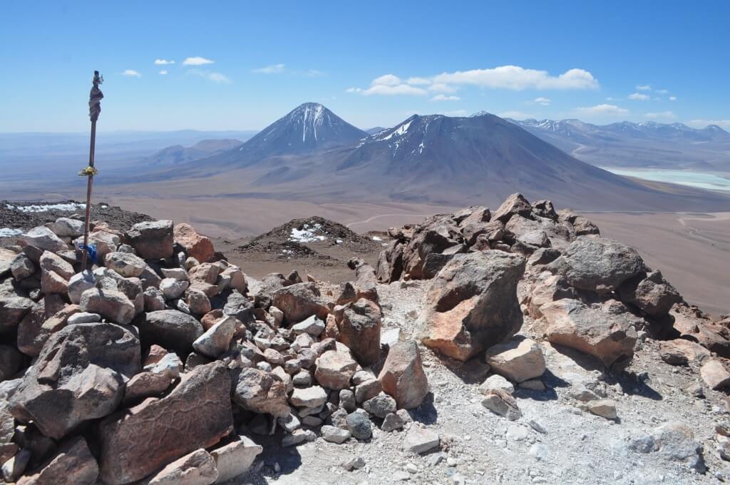 Cima del cerro Toco, Atacama, Chile