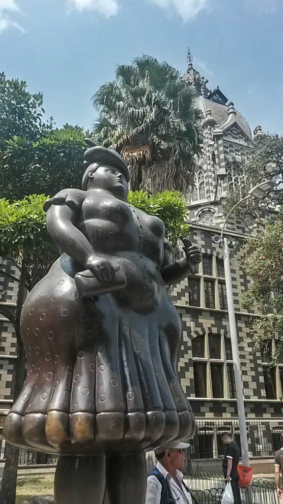 Escultura de Botero en Medellín, Colombia