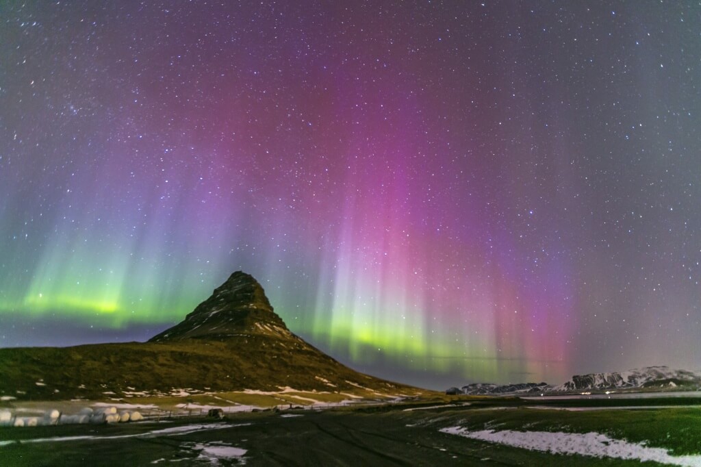 Aurora boreal, Islandia