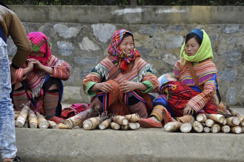 Mercado de Bac Ha, Vietnam