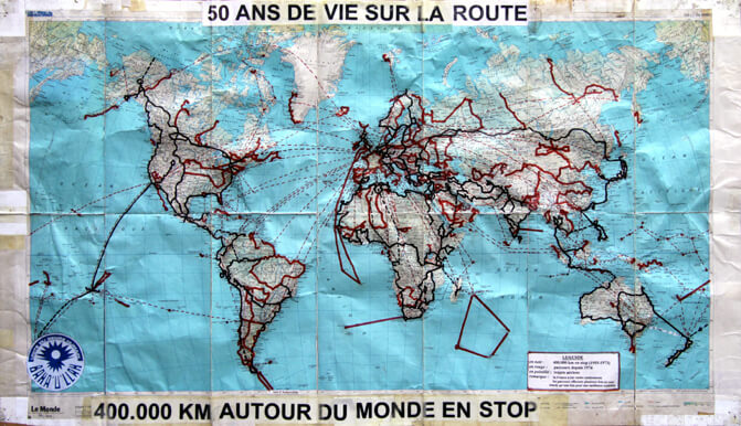 Mapa de André Brugiroux