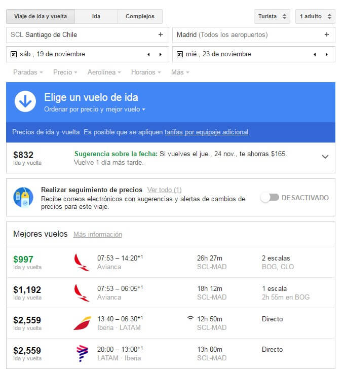 Flights Google