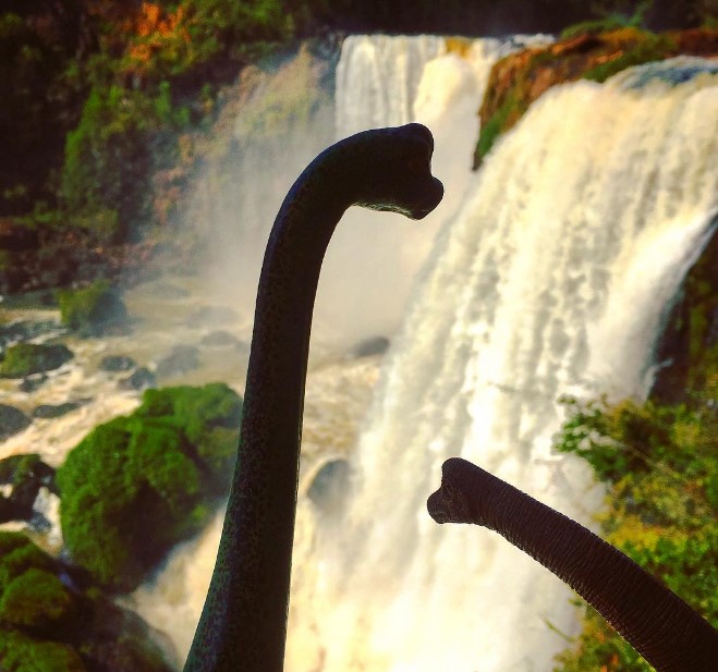 Dinodinaseries en Iguazú