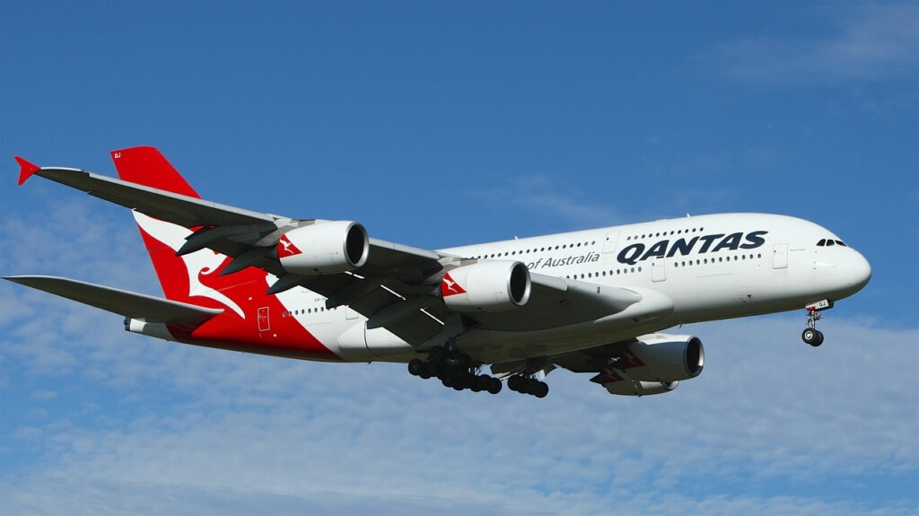 Avión Qantas
