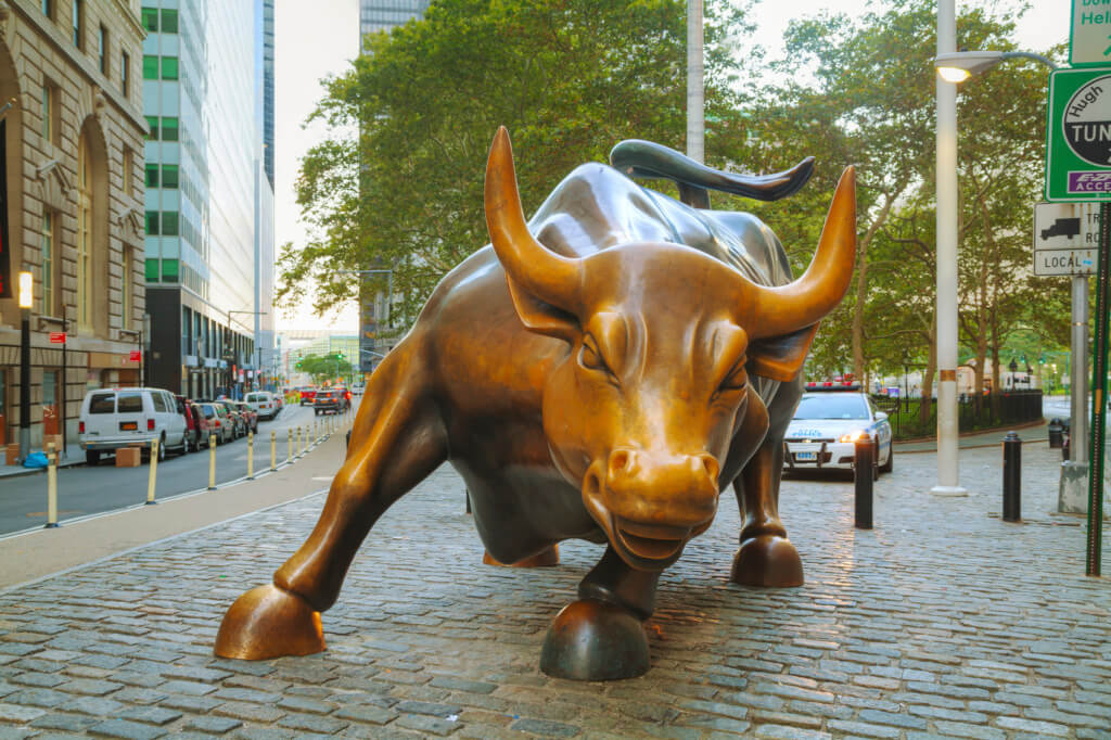 Toro de Wall Street, Nueva York, Estados Unidos