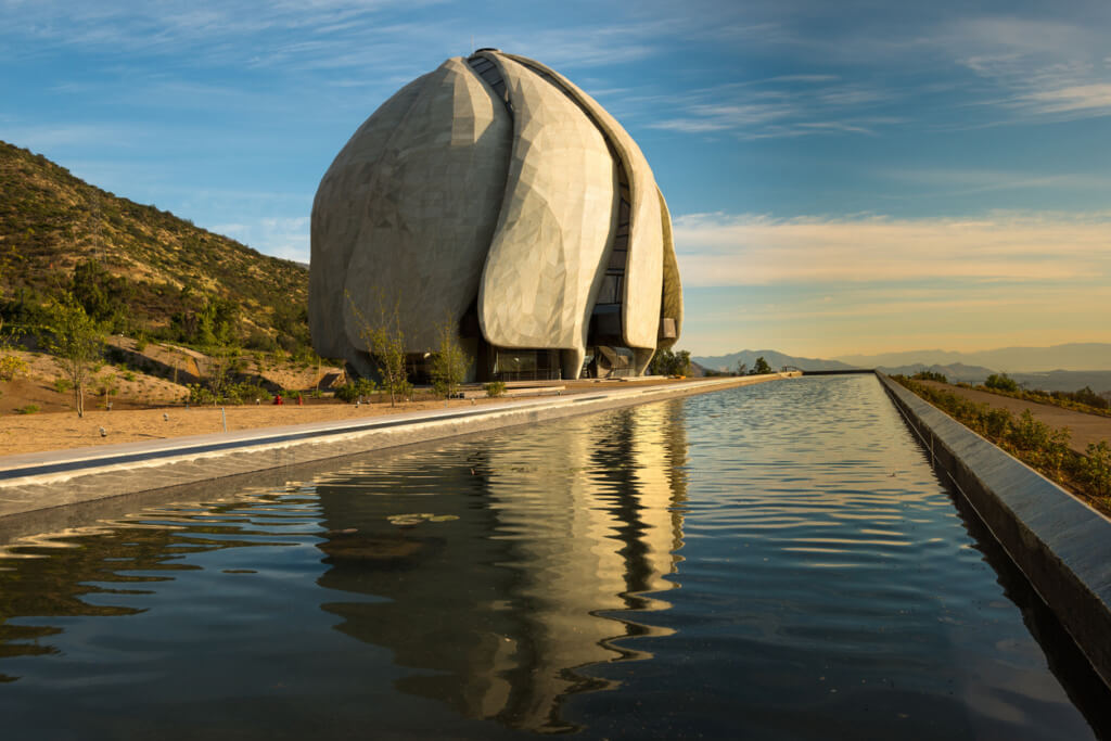 Templo Bahá'i en Santiago de Chile - Sueños Viajeros