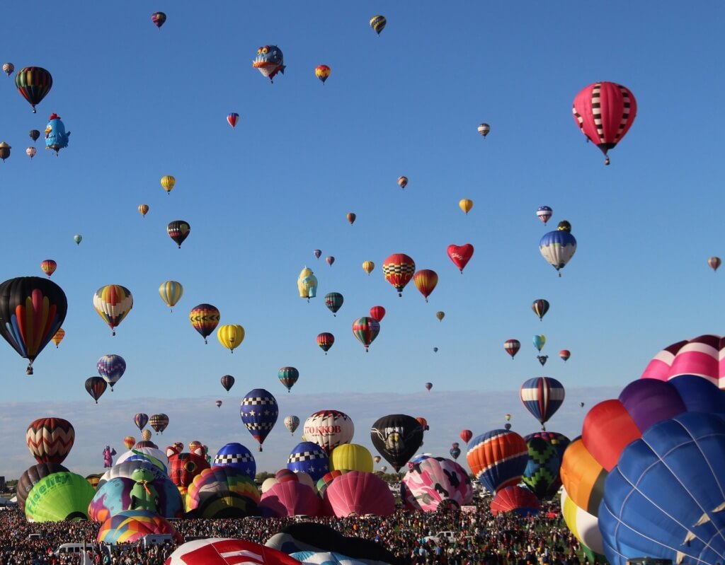 ¡En octubre podrás disfrutar el Festival Internacional de Globos de Albuquerque! - Sueños Viajeros