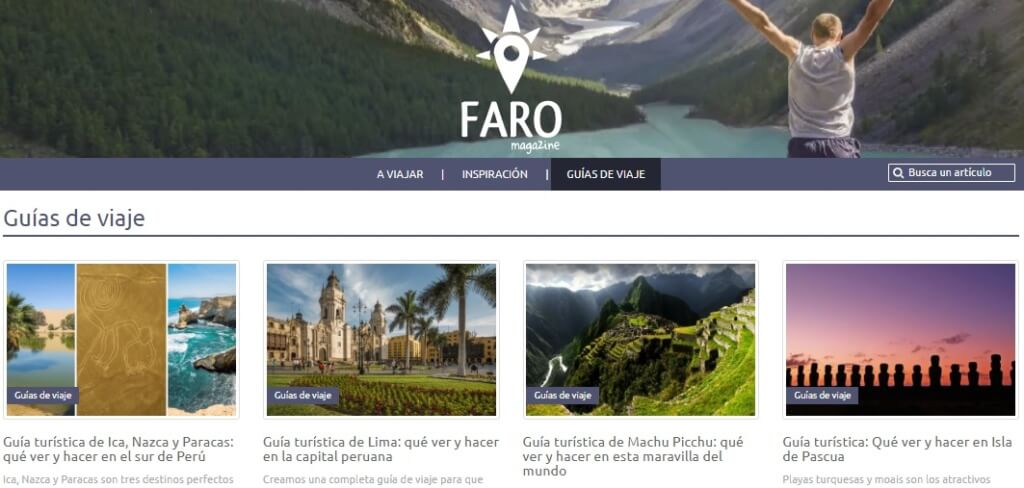 Guías de viaje - Faro Travel